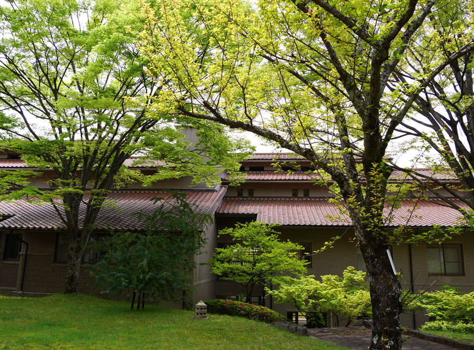 日文研の中庭